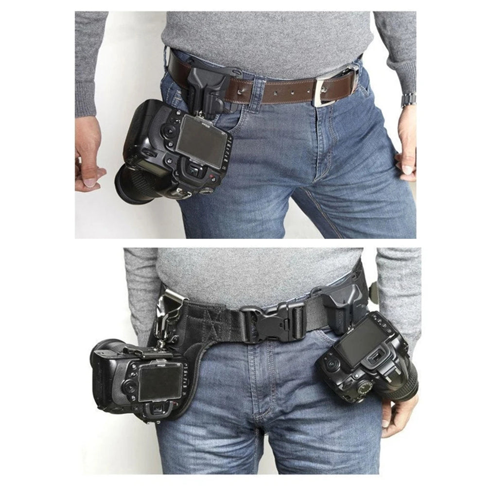 A649 Closed ABS+Metal Camera Belt Clip Waist Belt Holster Holder 1 / 4 Inch Screw Mount Quick Release Hanger A649 Closed ABS+Metal Camera Belt Clip Waist Belt Holster Holder 1 / 4 Inch Screw Mount Quick Release Hanger